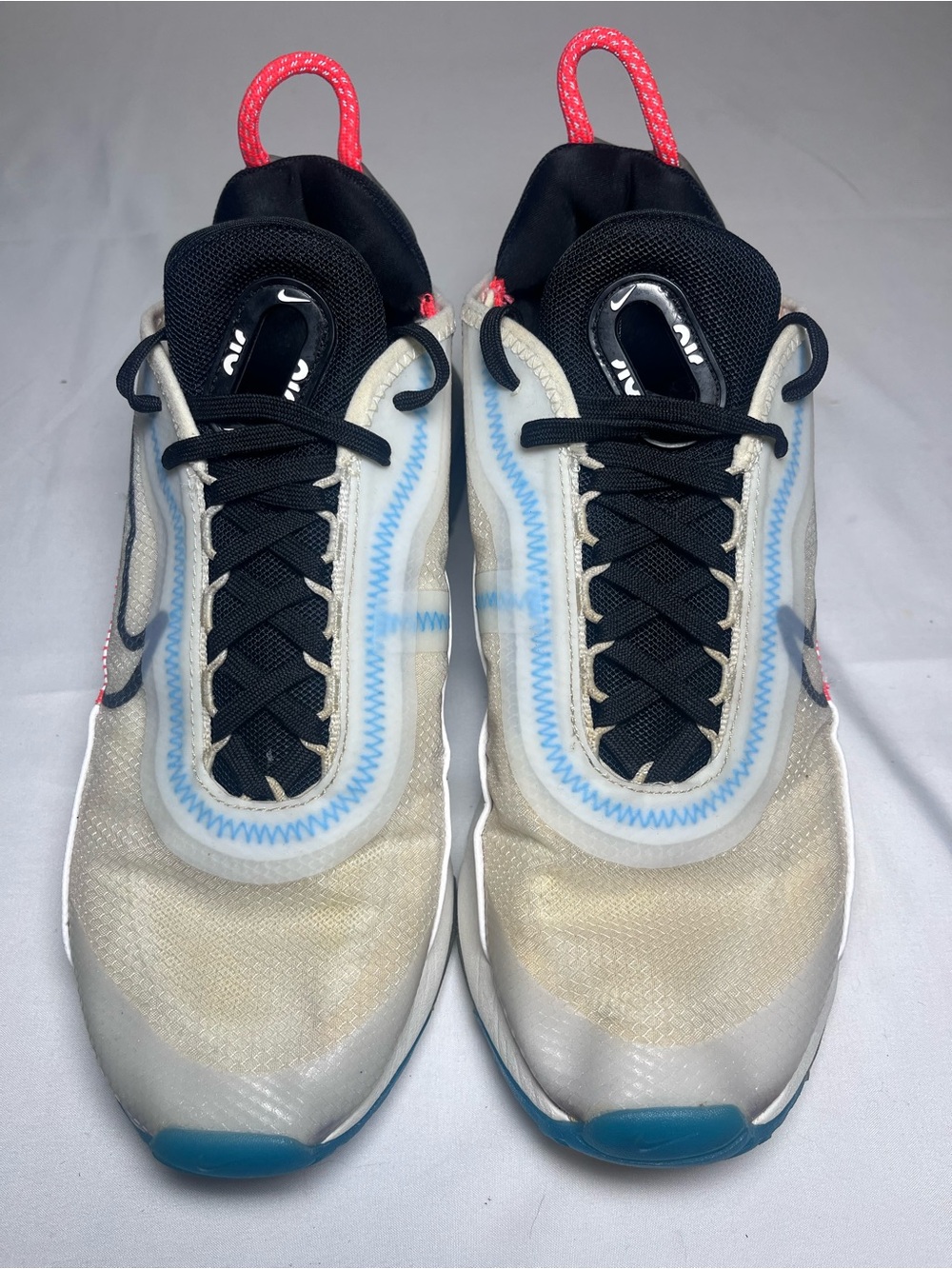 Nike Air Max 2090 Sneakers in White, Black, Blue & Pink
